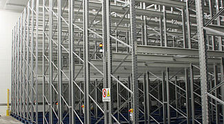 mobile racking pallet rack